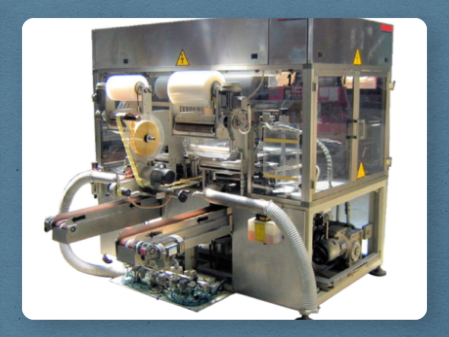 Stretch Wrapping Machine is a machine designed to pack soaps and cosmetic products