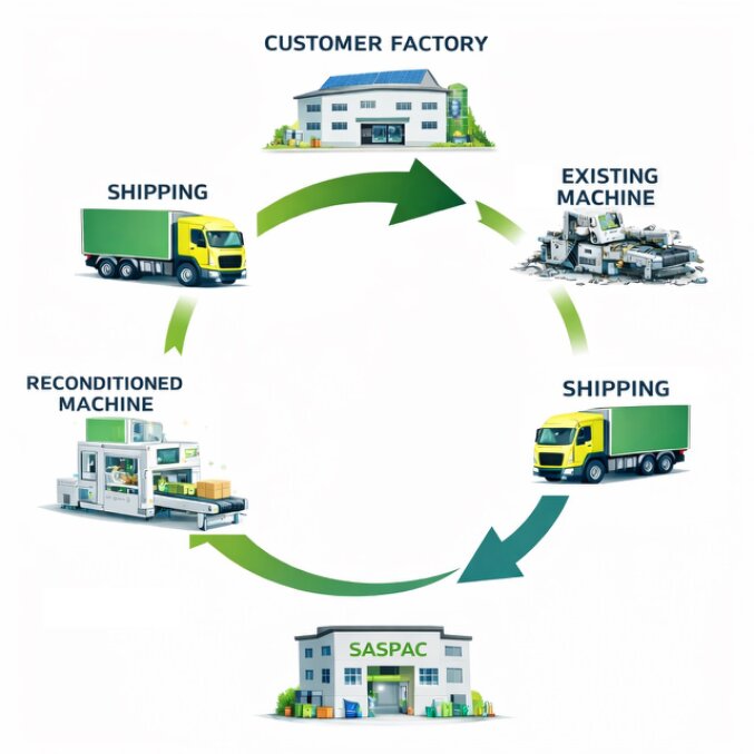 SASPAC LEADER IN RECONDITIONING OF CUSTOMER MACHINES